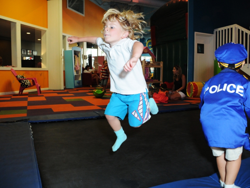 kid having fun